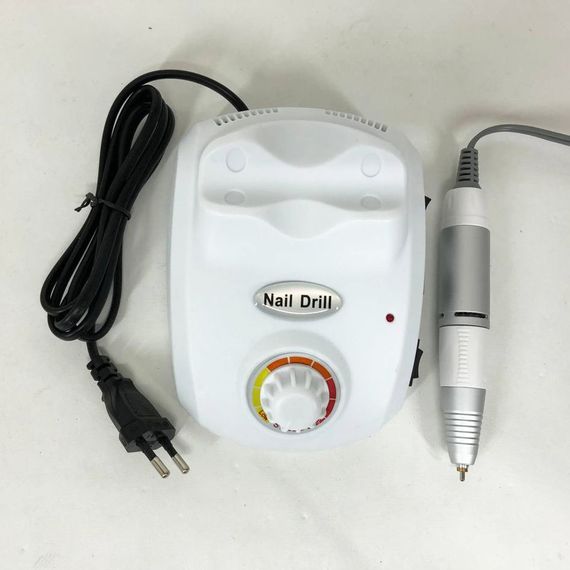 Фрезер для манікюру та педикюру Drill Pro Nail Drill, 30000 об/хв, фрезер для нігтів. Колір: білий | Зображення 9