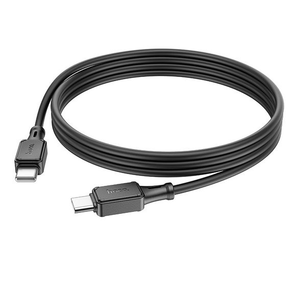 Дата кабель Hoco X101 Assistant 60W Type-C to Type-C (1m) Black | Зображення 3