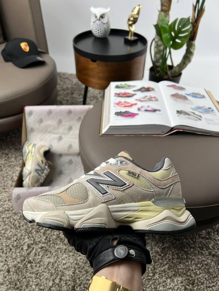 Кроссовки New  top 9060 Beige Brown (топ качество)