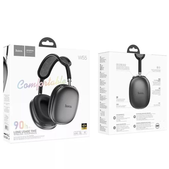 Навушники HOCO W55 Pleasing BT headphones Deep Space Gray | Зображення 2