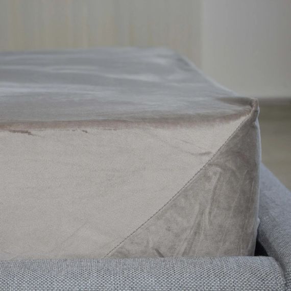 Простынь на резинке двуспальное ТЕП VELOUR 2-04824_36334 180х200 см песочная | Зображення 5