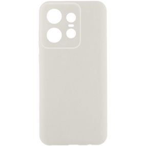 Чохол Silicone Cover Lakshmi Full Camera (AAA) для Motorola Edge 50 Pro Білий / White