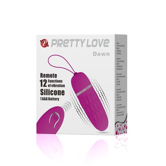 Віброяйце - Pretty Love Dawn Vibrating Egg Purple | Зображення 8