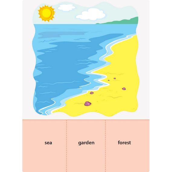 Гра-блокнот "Згинаю-розгинаю My travels" 15704 англійська мова | Зображення 1