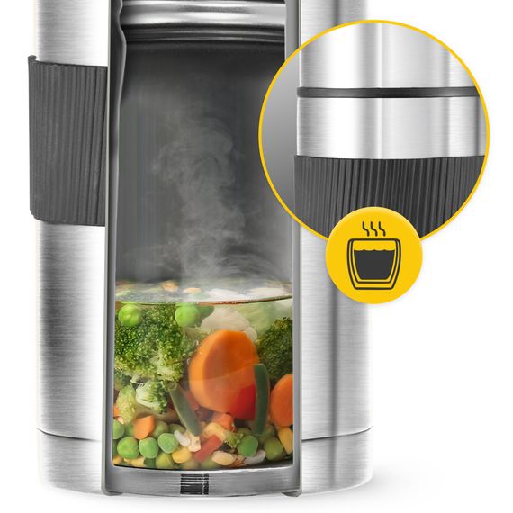 Термос для їжі Mountain Goat 1 л Silver (P-5907739315809) | Зображення 6