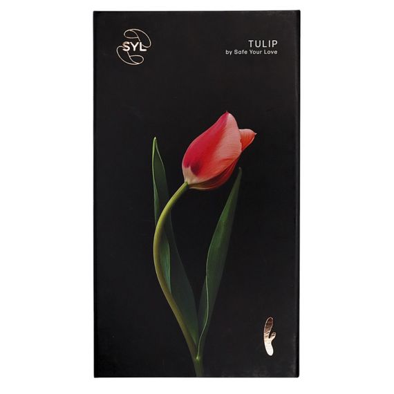 Вібратор-кролик SYL TULIP – подвійне задоволення з ефектом підігріву, колір FOG | Зображення 2