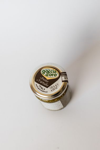 Соус  Песто с трюфелями Goccia D’oro - Соус Pesto- 0,13 л (ИТАЛИЯ) - ОРИГИНАЛ | Зображення 2