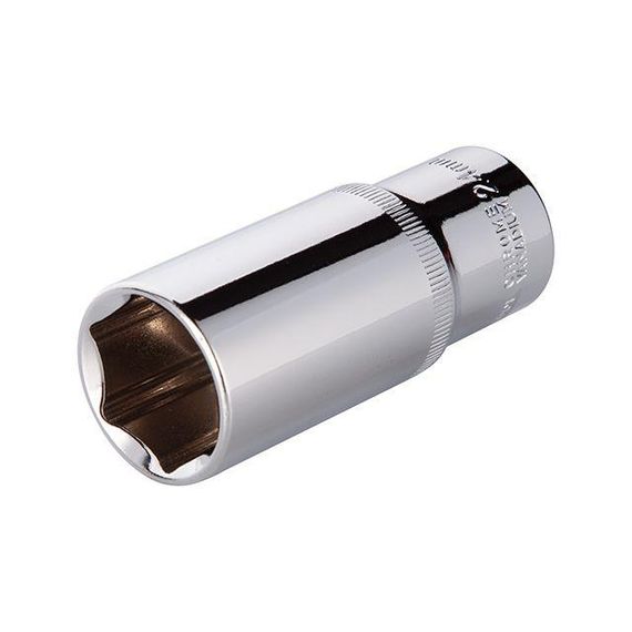 Головка шестигранна подовжена 1/2", 24 мм*78 мм, Хром-Ванадіум INTERTOOL ET-01241