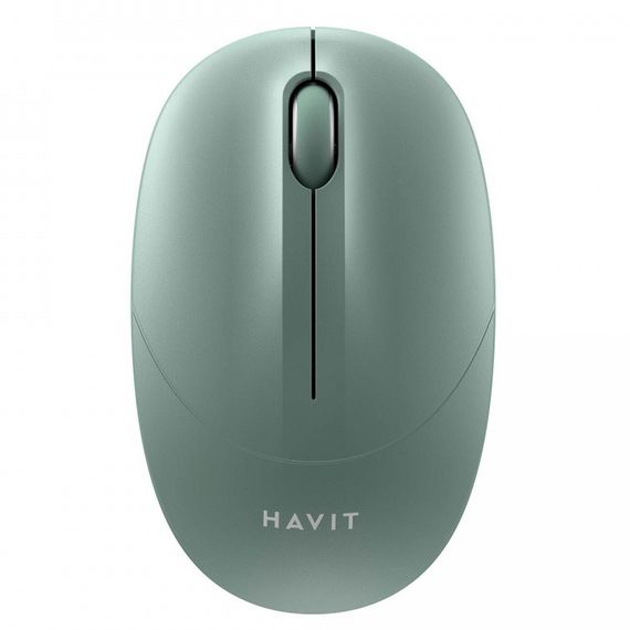 Беспроводная мышь HAVIT HV-MS54GT Green с 1600 DPI, 2.4 ГГц и USB-приемником | Зображення 2