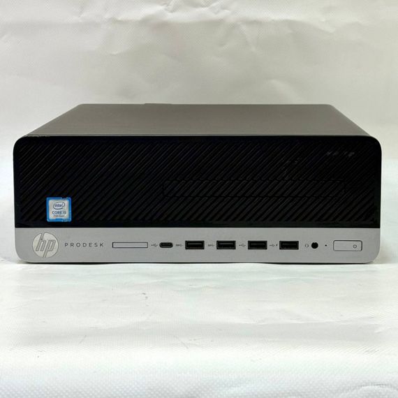 Комп'ютер HP ProDesk 600 G3 SFF / Intel Core i5-7500 (4 ядра по 3,4 - 3,8 ГГц) / 8 ГБ DDR4 / 256 ГБ SSD / Intel HD Graphics 630 б/в | Зображення 1