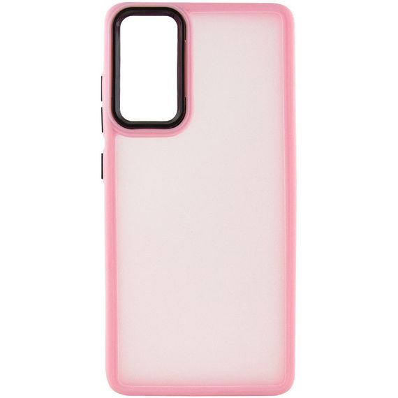 Чехол TPU+PC Lyon Frosted для Motorola Moto G22 Pink | Зображення 1
