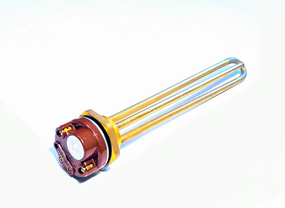 Тэн 3000W для бойлера с резьбой 1 1/4" с терморегулятором (Китай)