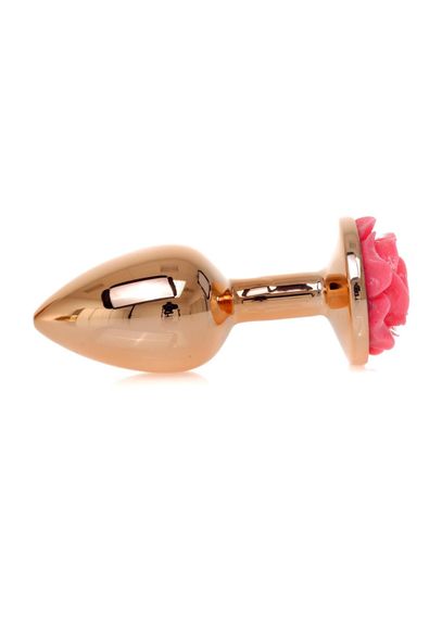 Анальна пробка B - Series HeavyFun Jewellery, червоно-золотиста | Зображення 1