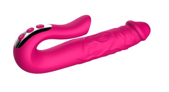 Вібратор - Realistic Tongue Stimulating Dildo Vibrator Sex Aura | Зображення 1