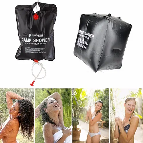 Похідний переносний душ для кемпінгу, туристів, дачників Camp Shower 40л | Зображення 4