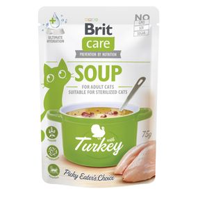Суп для котів Brit Care Soup with Turkey з індичкою 75 гр