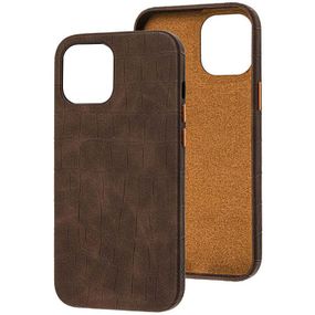 Уцінка Шкіряний чохол Croco Leather для Apple iPhone 13 (6.1")