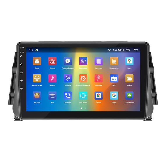 Штатная магнитола 9" Lesko для Nissan Kicks I 2016-2020 2/32Gb CarPlay 4G Wi-Fi GPS Prime 8 ядер Ниссан | Зображення 1