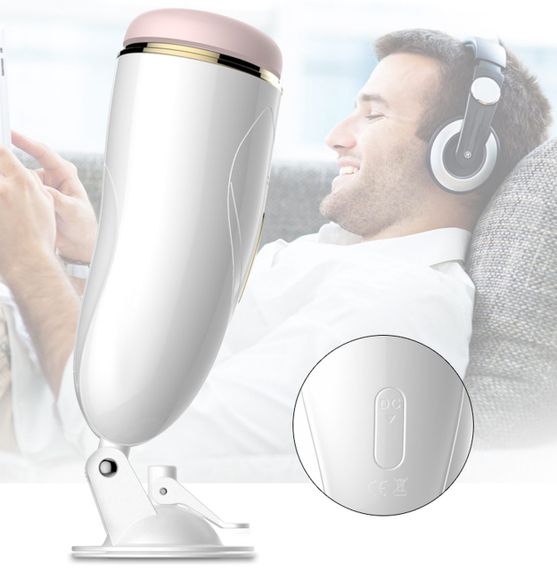 Мастурбатор з вібростимуляцією Boss Series - Vibrating Masturbation Cup USB 7 + Interactive Function, BS6300017 Sex Aura | Зображення 7