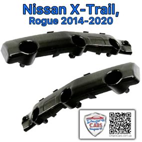 Nissan Rogue, X-Trail 2014-2020 левый кронштейн, крепление переднего бампера, 622234CL0A