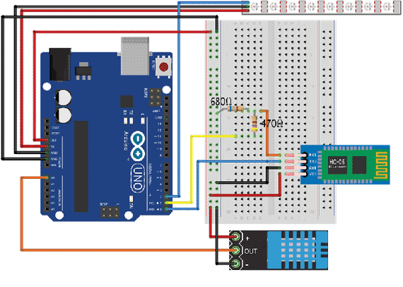 Модуль датчика температуры и влажности для Arduino DHT11 (цифровой интерфейс) | Зображення 3