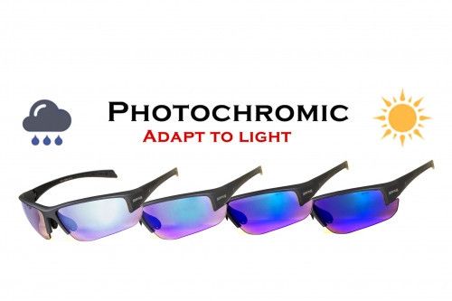 Окуляри фотохромні (захисні) Global Vision Hercules-7 Photochromic Anti-Fog (G-Tech™ blue), фотохромні дзеркальні сині | Зображення 7