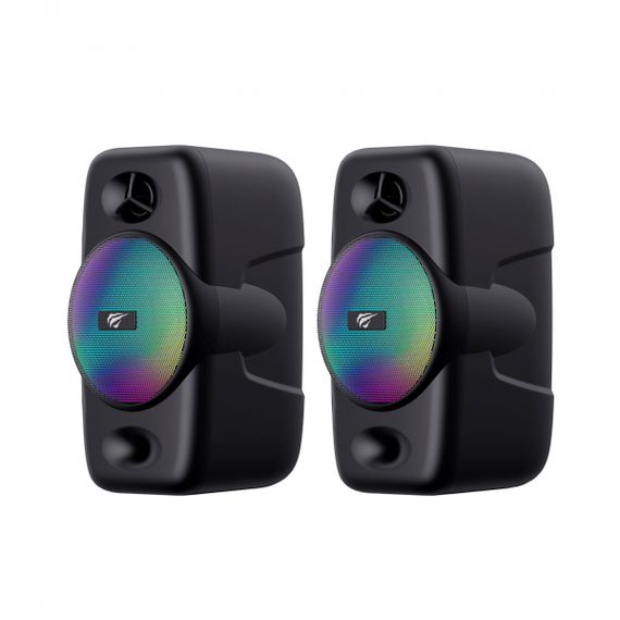 Стерео колонки ігрові HAVIT HV-SK213 USB RGB Black | Зображення 2