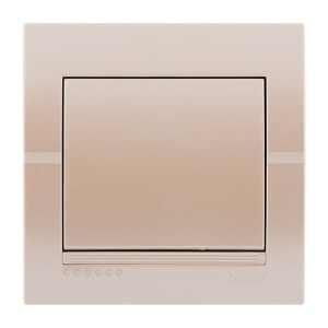 DERIY перлинно-білий металік Вимикач внутрішній Лезард