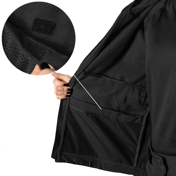 Комплект Pani SoftShell Чорний (8550), L | Зображення 7