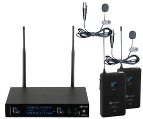 Радіосистема інструментальна (мікрофони бездротові) Prodipe UHF B210 DSP Lavalier Duo (F5 version)