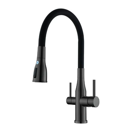 Змішувач для кухні Koer KI-72024-07 з виходом для питної води (KR5013)