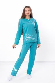 Піжама жіноча Носи своє 60 Бірюзовий (p-15694-179675)