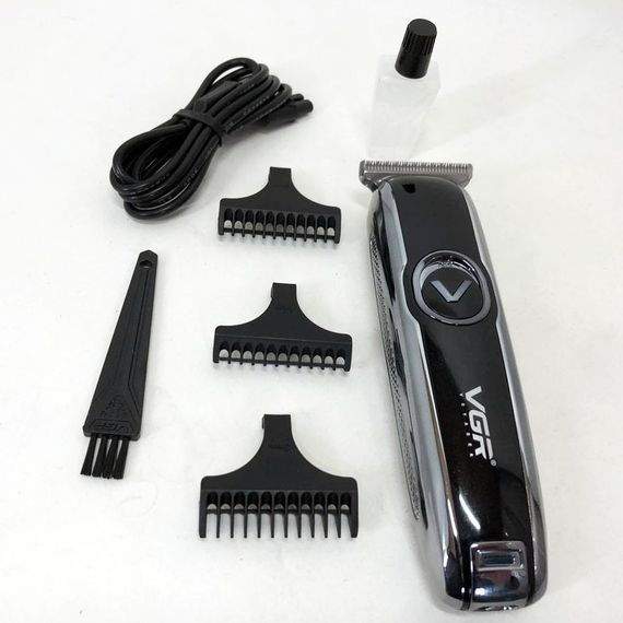 Мужской набор для стрижки волос беспроводной VGR, Електромашинка для стрижки, Подстригательная машинка TC-90 | Зображення 7