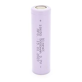 Акумулятор WMP-5000 18650 Li-Ion Flat Top, 2000mAh, 3.7V, Red