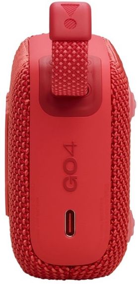 Портативна акустика JBL Go 4 Red (JBLGO4RED) | Зображення 4