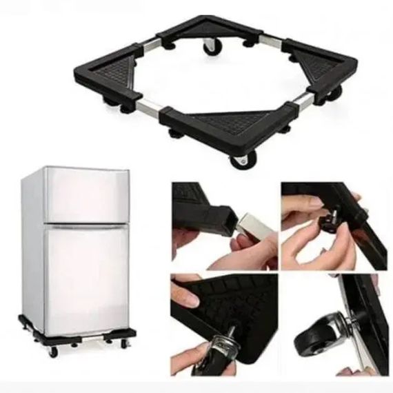 Пересувна підставка на коліщатках для пральної машини та холодильника | Зображення 3