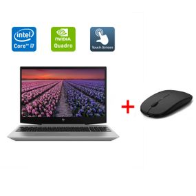 Мобильная рабочая станция Б-класс HP Zbook 15v G5 / 15.6" (1920x1080) IPS Touch / Intel Core i7-8750H (6 (12) ядер по 2.2 - 4.1 GHz) / 16 GB DDR4 / 240 GB SSD / nVidia Quadro P600, 4 GB GDDR5, 128-bit / WebCam / Fingerprint б/у + Подарок Беспроводная мышь