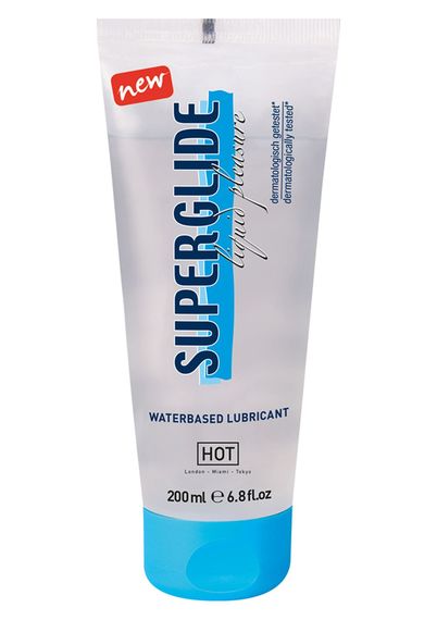 Лубрикант на водній основі SUPERGLIDE Liquid Pleasure, 200 мл