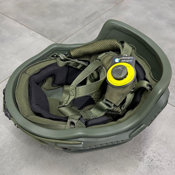 Шолом балістичний FAST PE, NIJ IIIa, Custom, з поліпшеним кріпленням Wendy, розмір L, Олива, бронешолом | Зображення 9