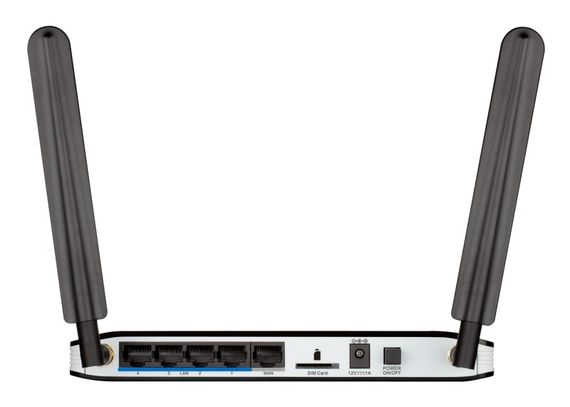 Маршрутизатор D-Link DWR-921 N300, 4G/LTE, 4xFE LAN, 1xFE WAN, Cлот для SIM-карты (DWR-921) | Зображення 2