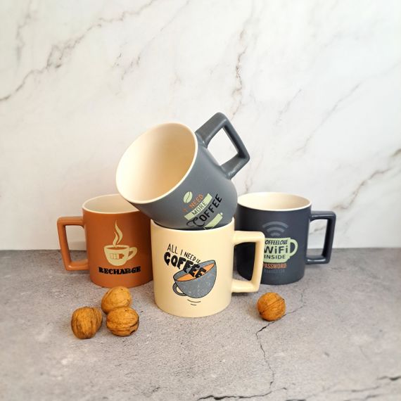 Чашка VT-C-227420 Кавова хвилинка 420 мл Vittora | Зображення 3