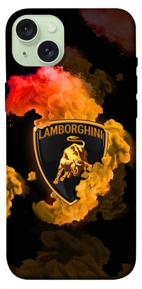 Чохол з картинкою Lamborghini logo для Apple iPhone 15 Plus (6.7")