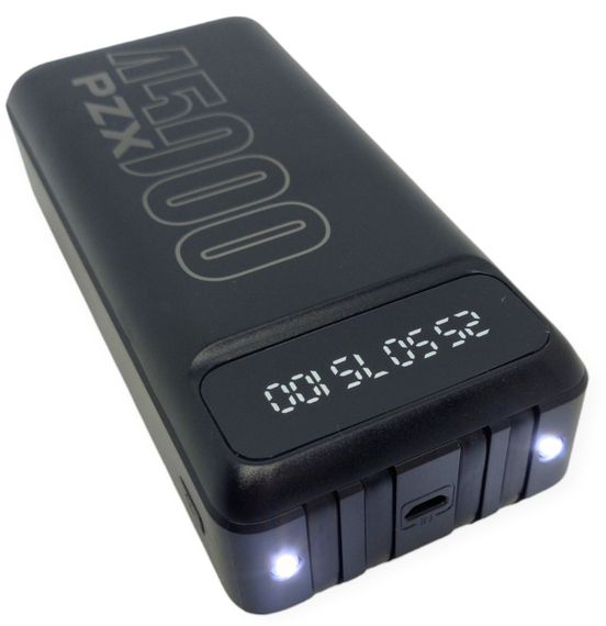 Power Bank 45000 mAh 2,1А реальна ємність PZX C166 зарядка зовнішній акумулятор павербанк сертифікований | Зображення 4