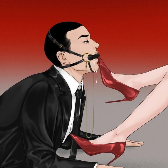 Портупея на голову UPKO з кляпом-вуздечкою та ланцюжком, шкіра, чорний Sex Aura | Зображення 1