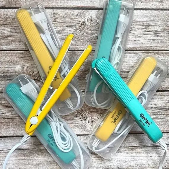 Міні-праска Гофре для волосся у пластиковому контейнері | Зображення 2