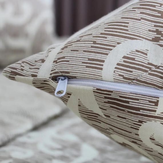 Покривало євро ТЕП Elegante Cotton Beige and White 4-04577_32781 220х240 см | Зображення 4