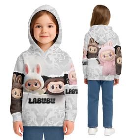 Худи детское с 3D принтом Labubu №11 31987 146 см