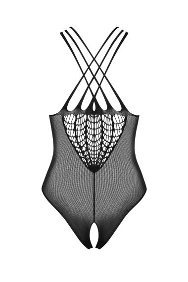 Боді з розрізом Obsessive B118 Чорний S/M/L | Зображення 3