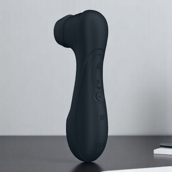 Вакуумний кліторальний стимулятор Satisfyer Pro 2 Generation 3 with Liquid Air (Bluetooth), Темно-сірий | Зображення 1