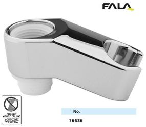 Тримач душових розприскувачів пластик ABS хром G 1/2 Польща FALA-75535